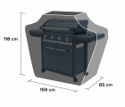 Funda BBQ CLASSIC XL (159 x 65 x 118 cm) - Universal